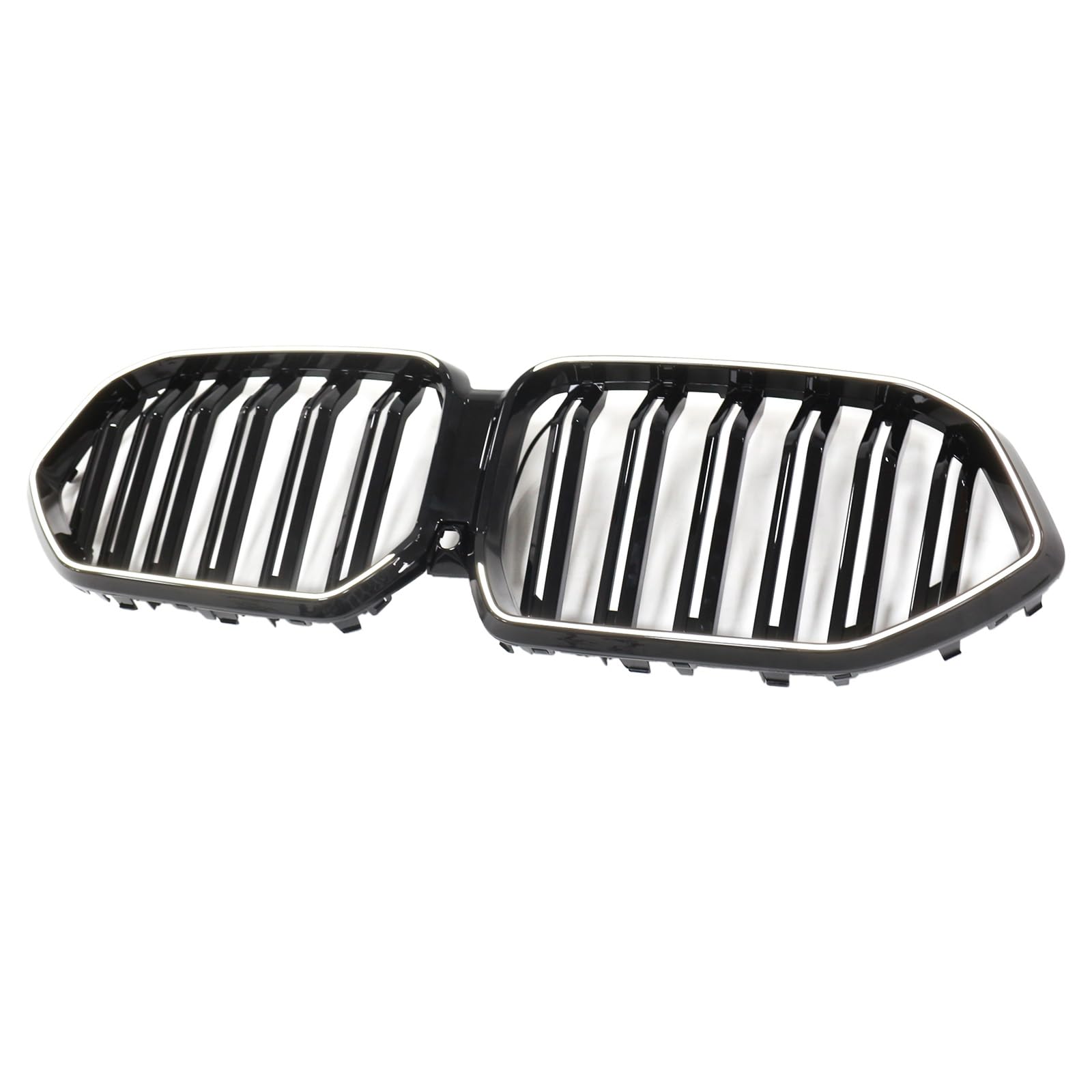 Artudatech Kühlergrill Frontstoßstangengrill Frontgrill ABS Gloss Black Front Bumper Grille Fit for BMW X6 G06 M50i 2020-2022 W/Camera Hole von Artudatech