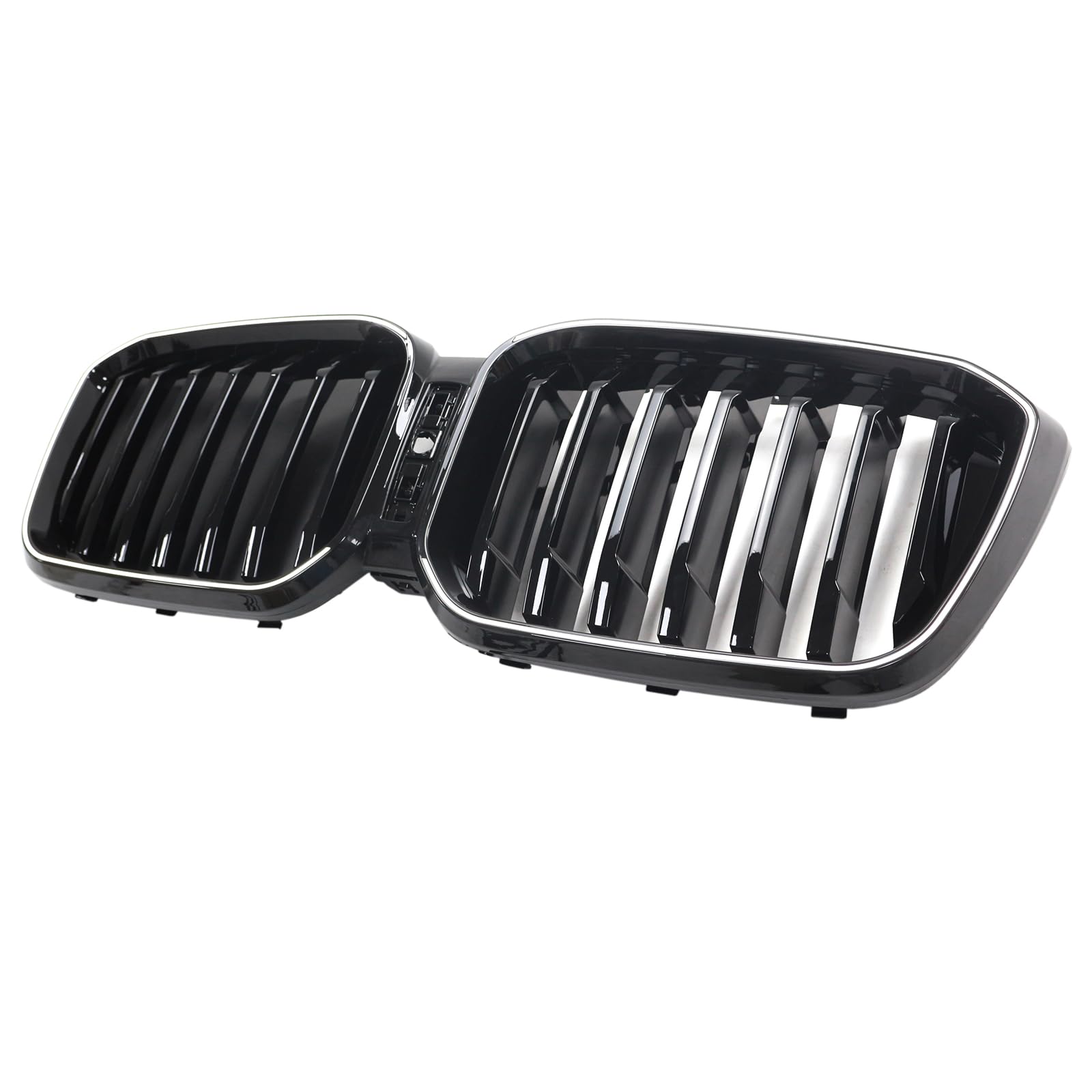 Artudatech Kühlergrill Frontstoßstangengrill Frontgrill ABS Glossy Black Front Bumper Kidney Grille Fit for BMW X3 G01 X4 G02 2022-2025 von Artudatech