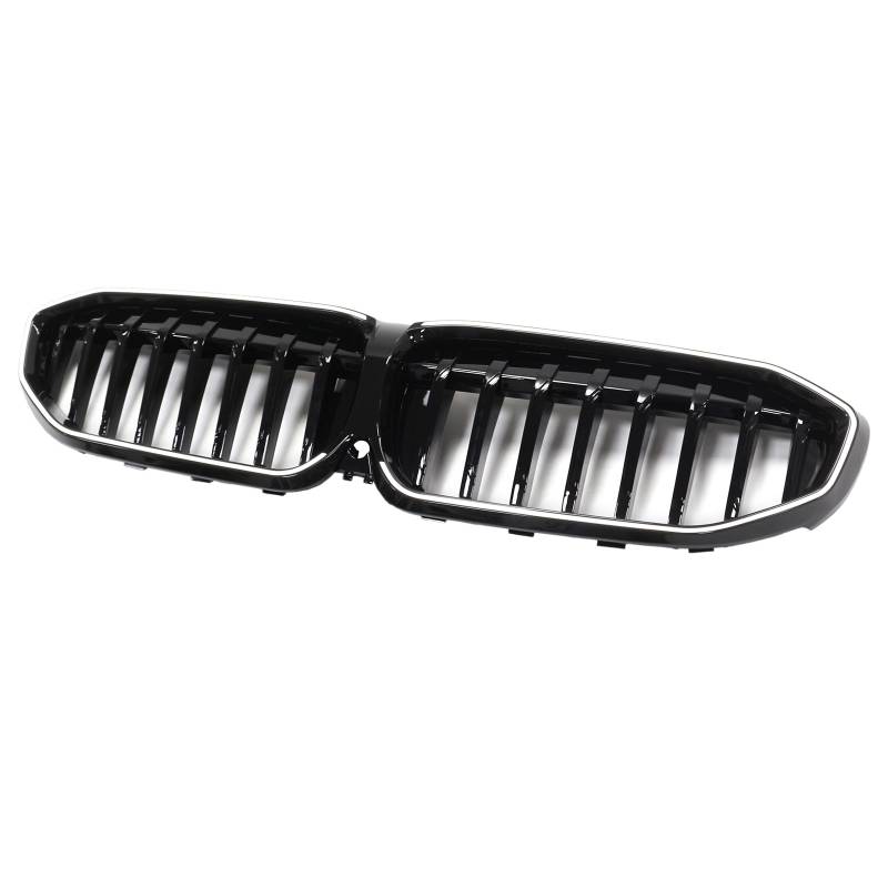 Artudatech Kühlergrill Frontstoßstangengrill Frontgrill ABS Glossy Black Kidney Grille Grill 51138072085 Fit for BMW 3 Series G20 2019-2022 von Artudatech