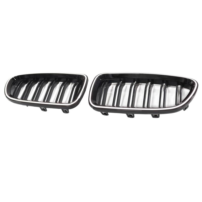 Artudatech Kühlergrill Frontstoßstangengrill Frontgrill ABS Kidney Bumper Grill Grille Fit for BMW 5 Series F10 F11 2010-2016 Gloss Black von Artudatech