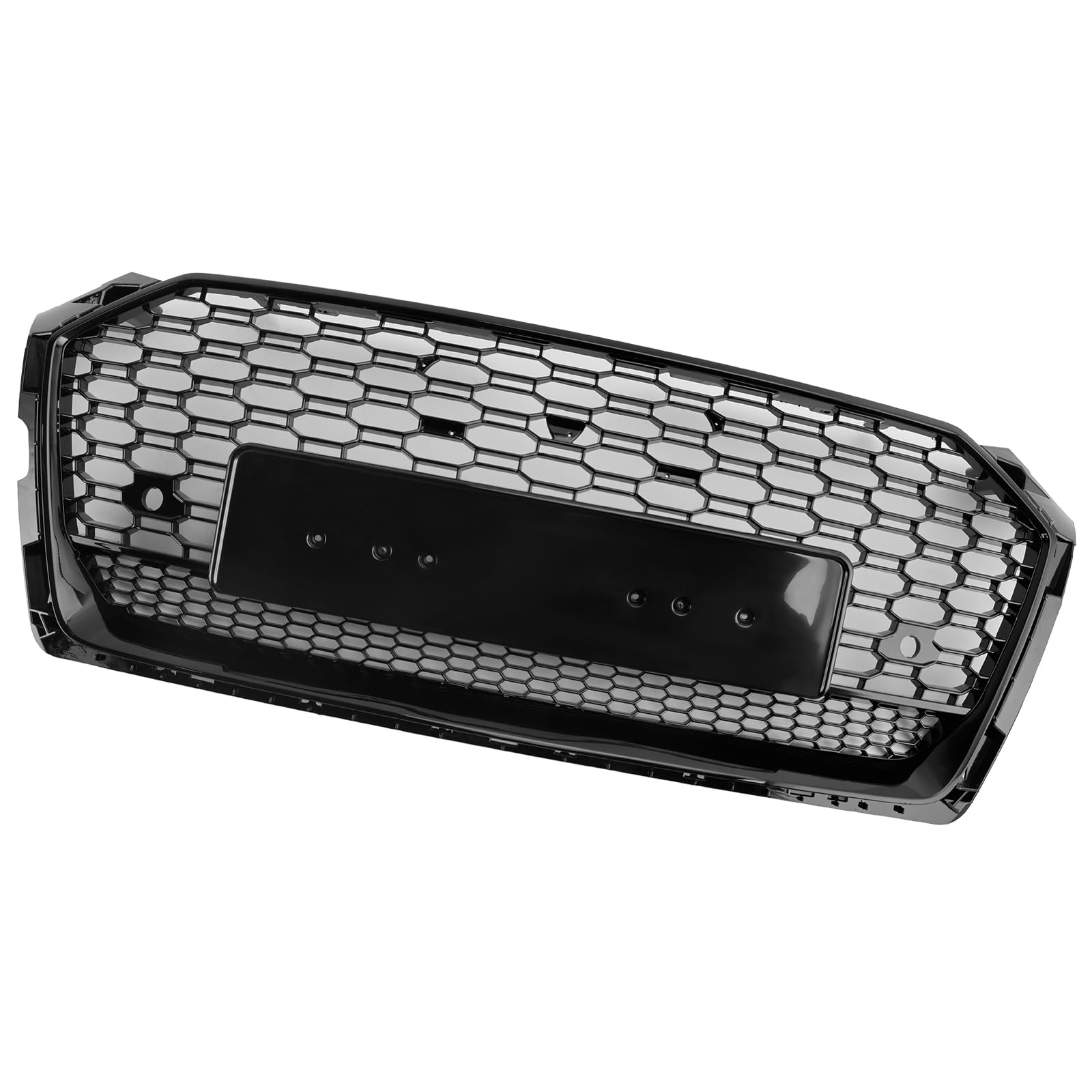 Artudatech Kühlergrill Frontstoßstangengrill Frontgrill ABS RS5 Style Honeycomb Sport Mesh Hex Grill Grille Fit for A5 S5 B9 2017-2019 von Artudatech