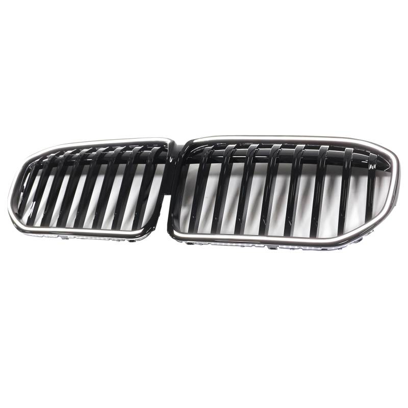 Artudatech Kühlergrill Frontstoßstangengrill Frontgrill ABS Single Slat Gloss Black Front Grill Grille Fit for BMW 7 Series G11 G12 2019-2022 von Artudatech