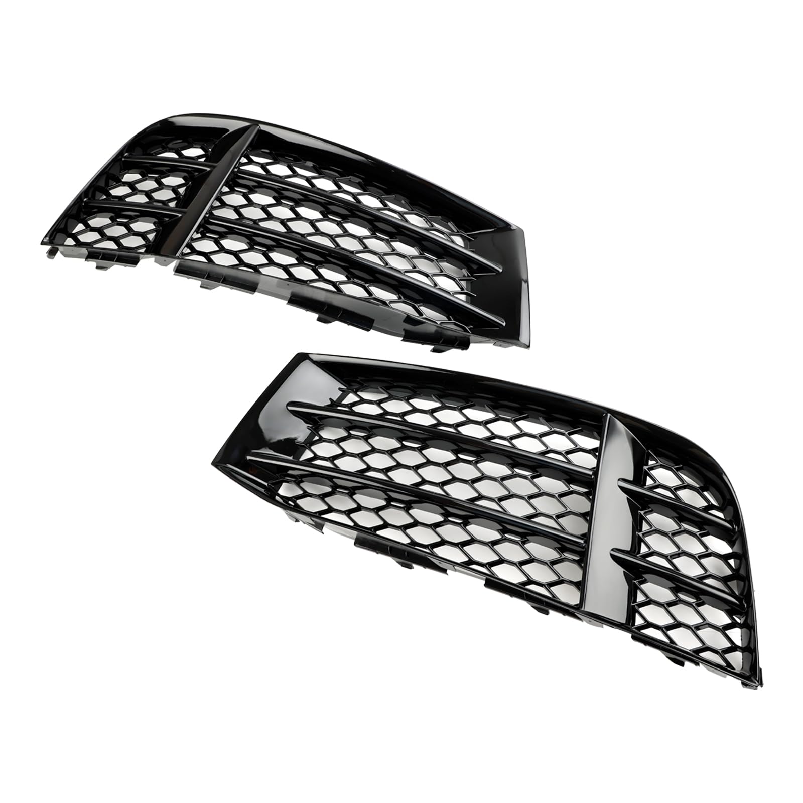 Artudatech Kühlergrill Frontstoßstangengrill Frontgrill Front Bumper Lower Fog Light Cover Grill Grille Fit for RS5 2010-2016 von Artudatech