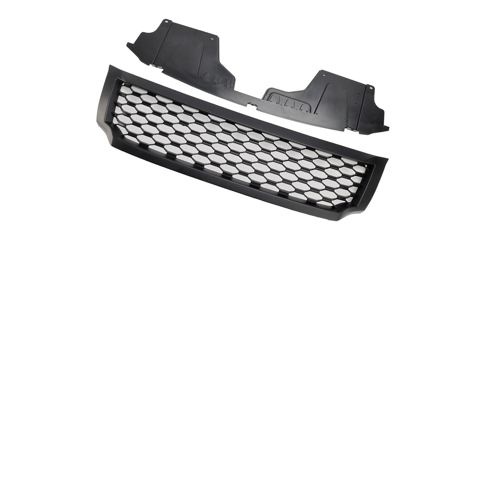 Artudatech Kühlergrill Frontstoßstangengrill Frontgrill Matt Black Front Bumper Grill Grille Fit for Nissan Navara NP300 D23 2015-2020 von Artudatech