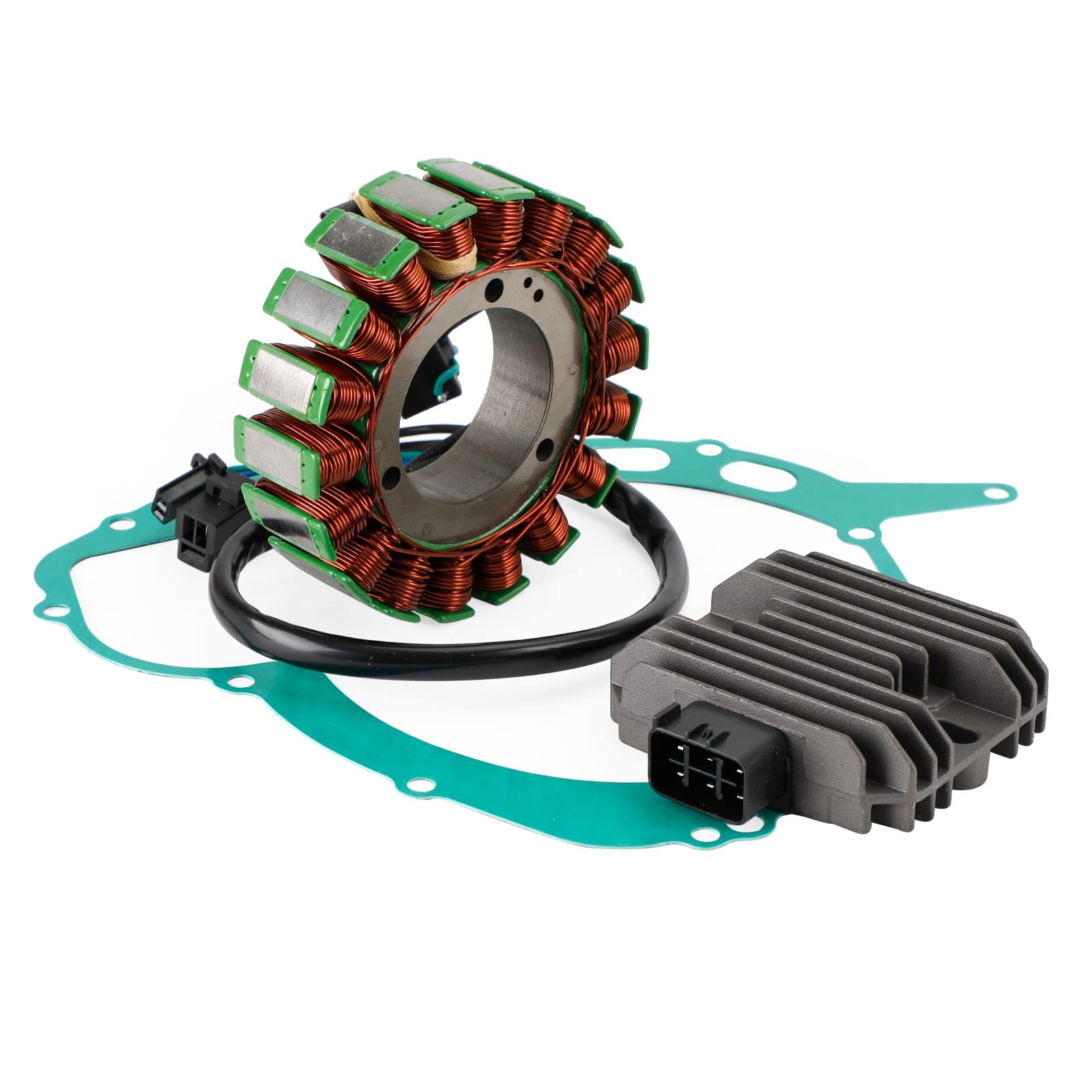 Artudatech Lichtmaschine Stator, Regler, Dichtung für Suzuki DL 1000 V-Strom K2 (BS) 2002 von Artudatech