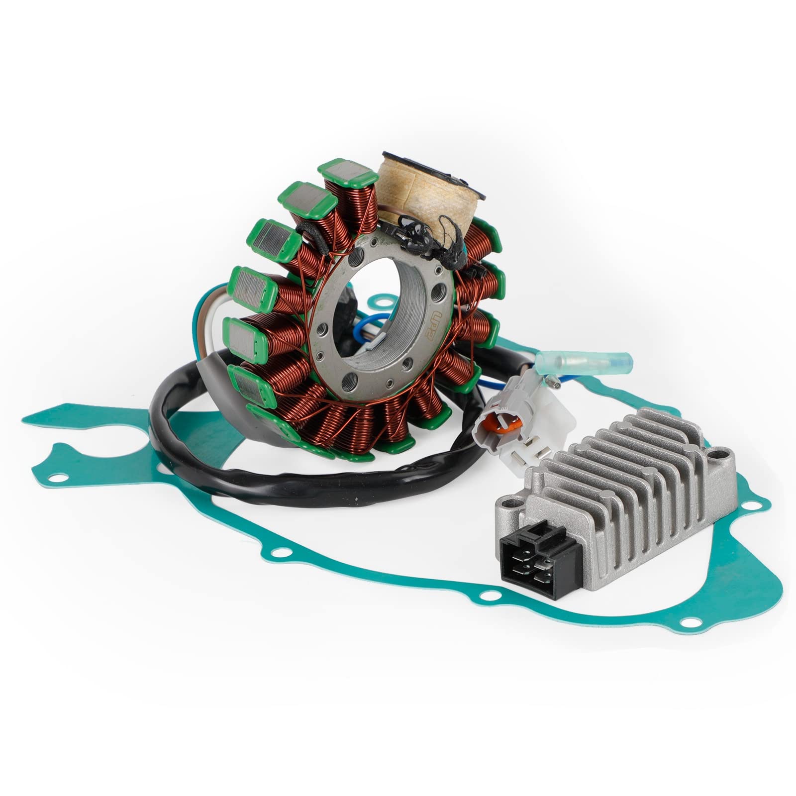 Artudatech Lichtmaschine Stator, Regler, Dichtung für Ya-ma-ha TW 125/200 / 225 1999-2022 von Artudatech