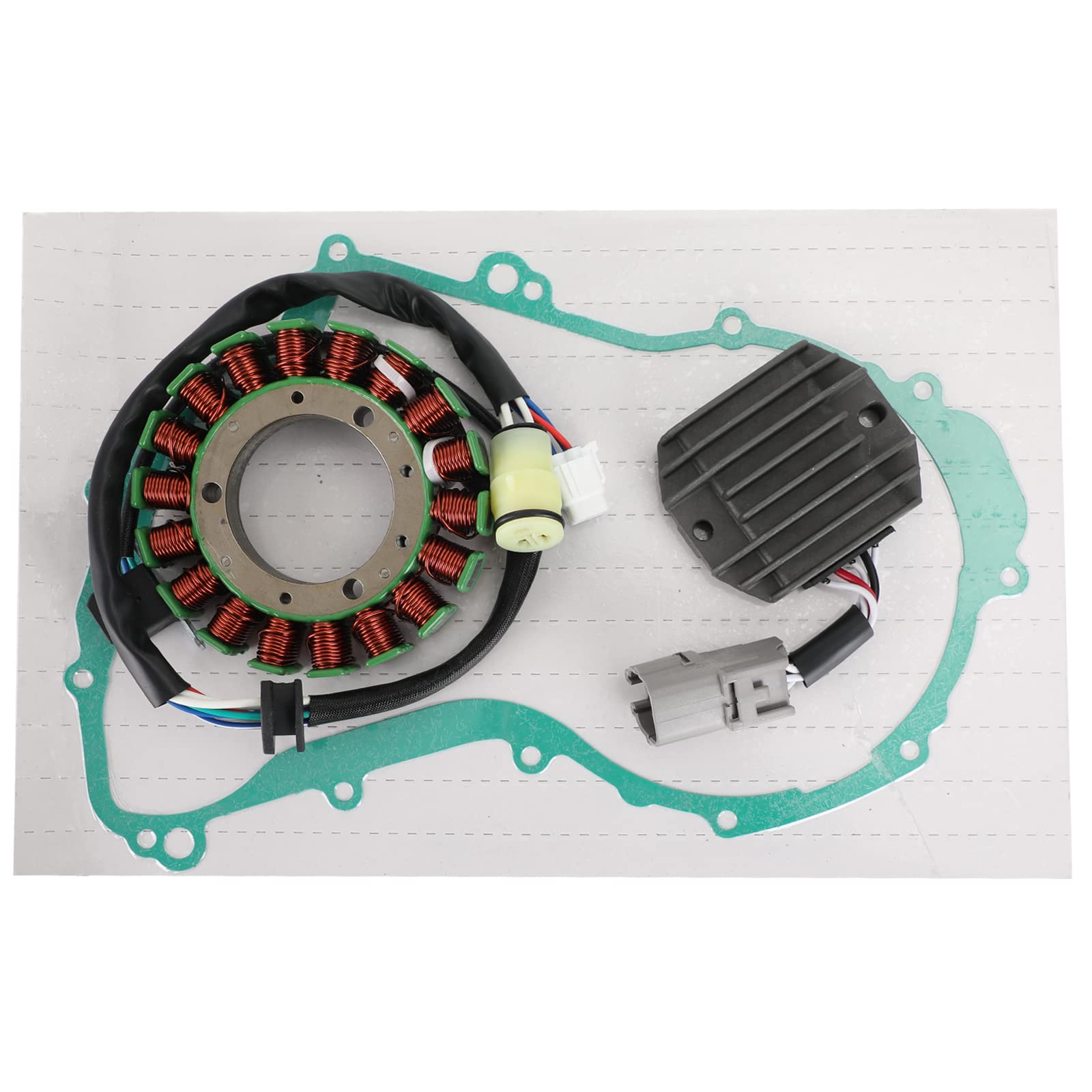 Artudatech Lichtmaschine Stator, Regler, Dichtung für Ya-ma-ha YFM 350 Wolverine Bj. 2002-2005 von Artudatech