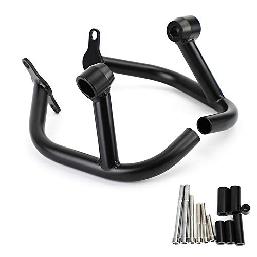 Artudatech Motorrad Crash Bar Stoßstange Schwarz Engine Guards Frame Crash Bars Passt für Kawasaki Z900 Z 900 2020-2021 von Artudatech