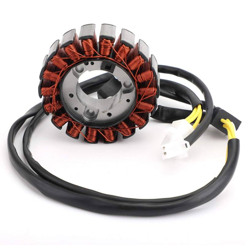 Artudatech Motorrad Lichtmaschine Magneto Stator Spule, Motorrad Magneto Generator Motor Stator Spule Zündgenerator für HON-DA VT125 Shadow 99-07 XL125V XLV125 Varadero JC32 01-06 von Artudatech