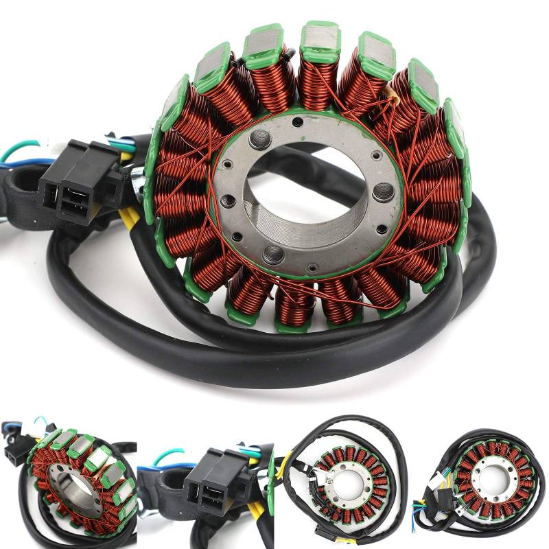 Artudatech Motorrad Lichtmaschine Magneto Stator Spule, Motorrad Magneto Generator Motor Stator Spule Zündgenerator für SUZU-KI DR 125 DR 200 SE 94-13 DR125 DR200SE von Artudatech