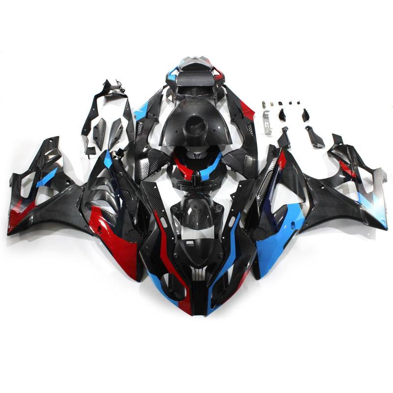 Artudatech Motorrad Motorhaube Abdeckung Injection Fairing Kit Bodywork Plastic ABS Fit for BMW S1000RR 2009-2014 Motorrad-Karosserieabdeckung von Artudatech