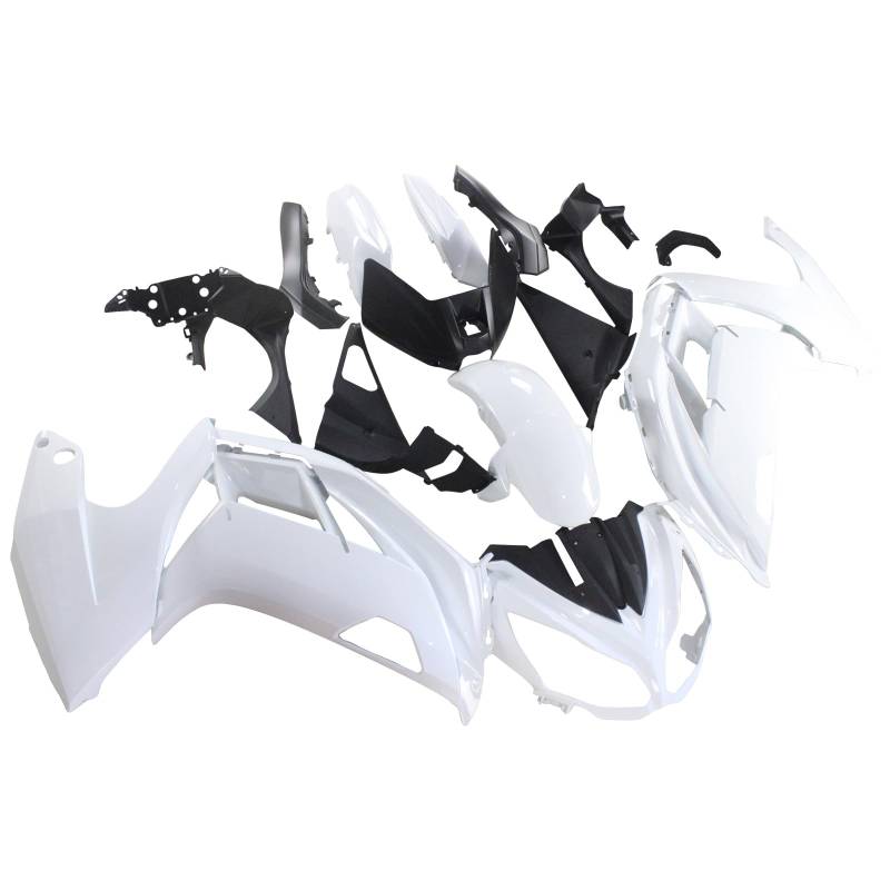 Artudatech Motorrad Motorhaube Abdeckung Injection Fairing Kit Bodywork Plastic ABS Fit for Kawasaki ER6F Ninja650 2012-2016 Motorrad-Karosserieabdeckung von Artudatech