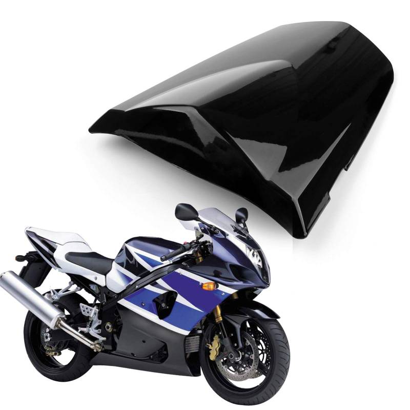 Artudatech Motorrad Soziusabdeckung, Motorrad Sitzkappe Verkleidung Heckabdeckung Rücksitzbezug Rear Seat Cowl für SU-ZU-KI GSXR1000 GSXR 1000 2003 2004 von Artudatech