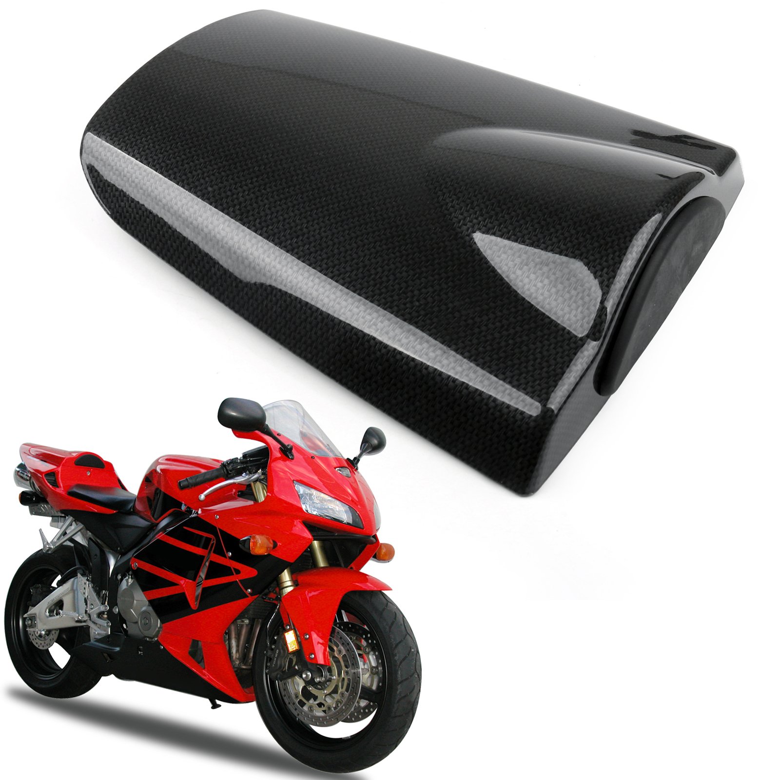 Artudatech Motorrad Soziusabdeckung Sitzkappe Verkleidung Heckabdeckung Rücksitzbezug Rear Seat Cowl Fairing Tail Cover für Honda CBR 600 RR CBR600RR 2003-2006 von Artudatech