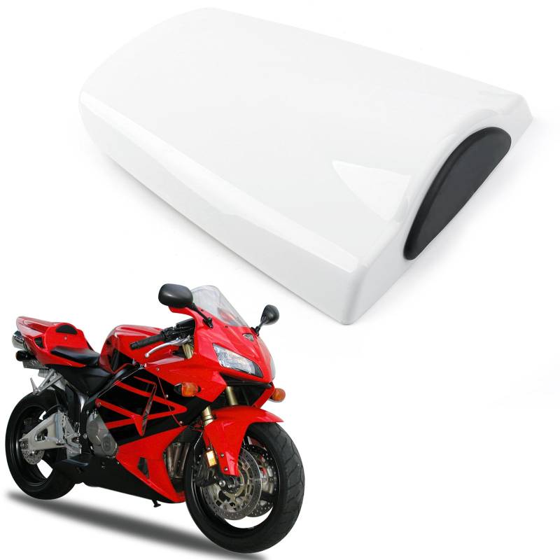 Artudatech Motorrad Soziusabdeckung Sitzkappe Verkleidung Heckabdeckung Rücksitzbezug Rear Seat Cowl Fairing Tail Cover für Honda CBR 600 RR CBR600RR 2003-2006 von Artudatech