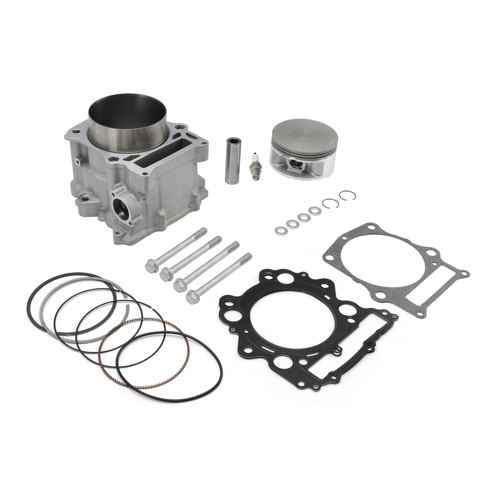 Artudatech Motorrad Zylinder Kolben Kit 102mm Big Bore Cylinder Piston Gasket Kit Fit for Yamaha Raptor 660R 2001-2005 / Fit for Grizzly 660 2002-2008 von Artudatech