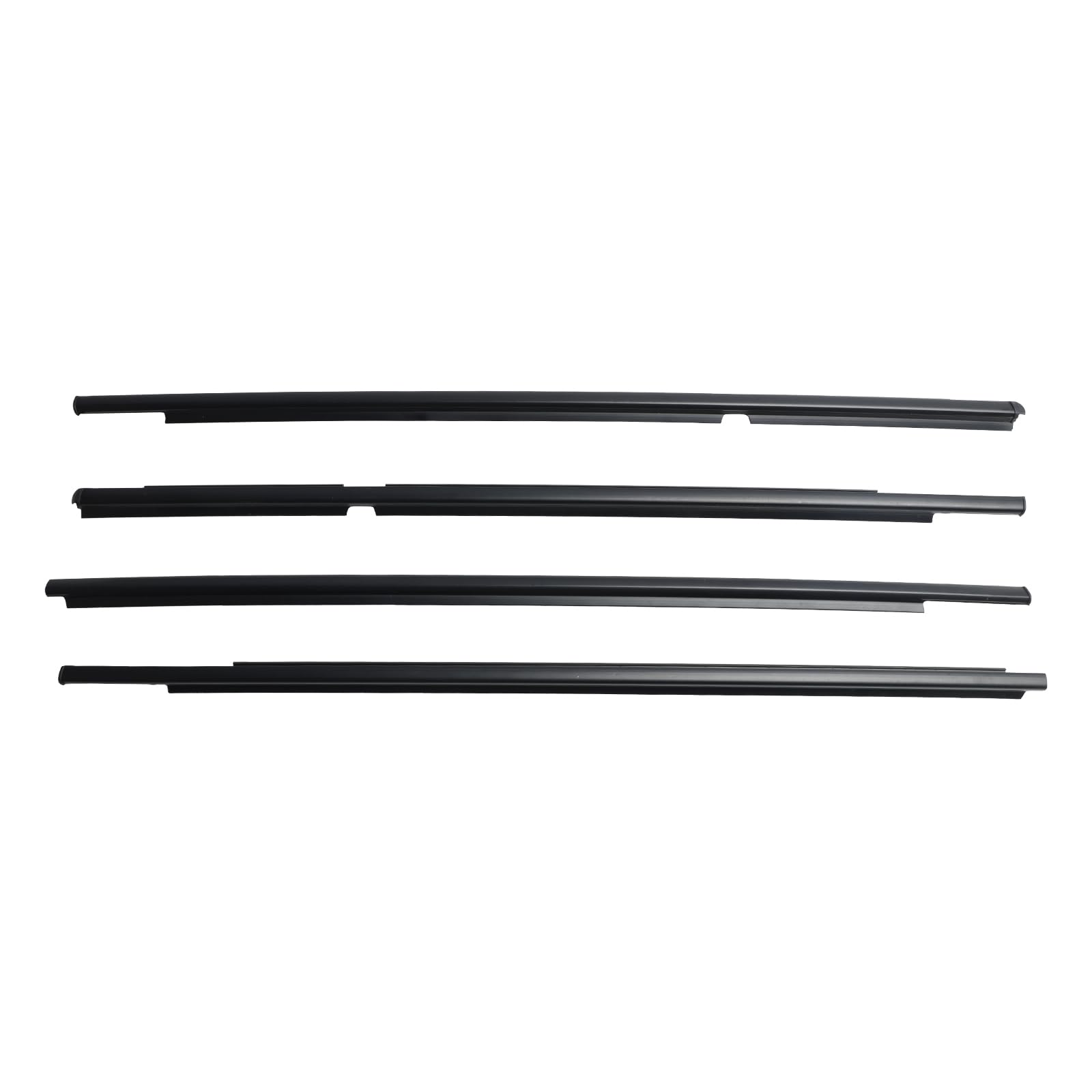 Artudatech Outer Door Glass Weatherstrip Moulding Fit for Toyota Yaris Vitz 2005-2010 von Artudatech