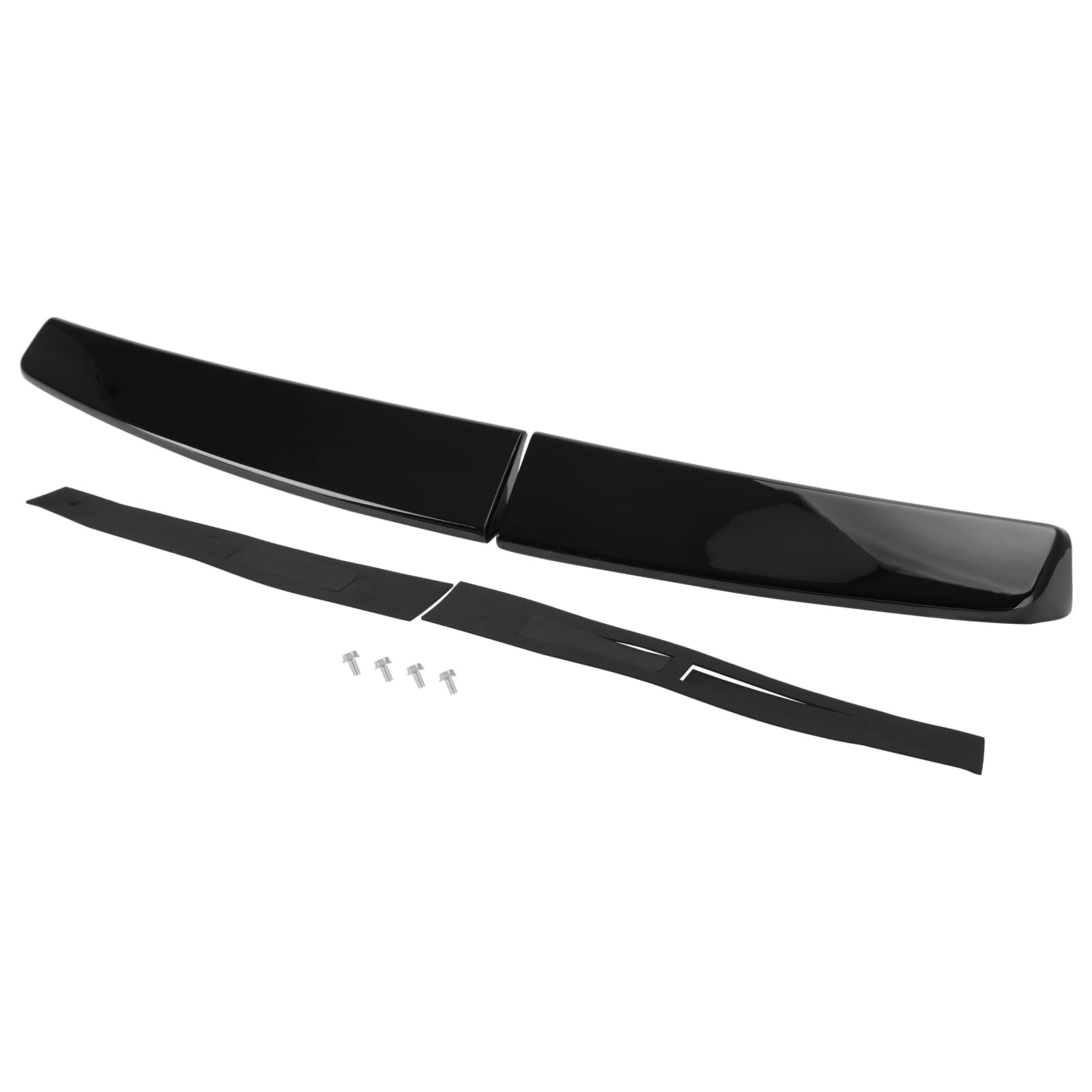 Artudatech Rear Twin Barn Door Trunk Spoiler Fit for VW Caddy Maxi 2005-2018 Gloss Black von Artudatech