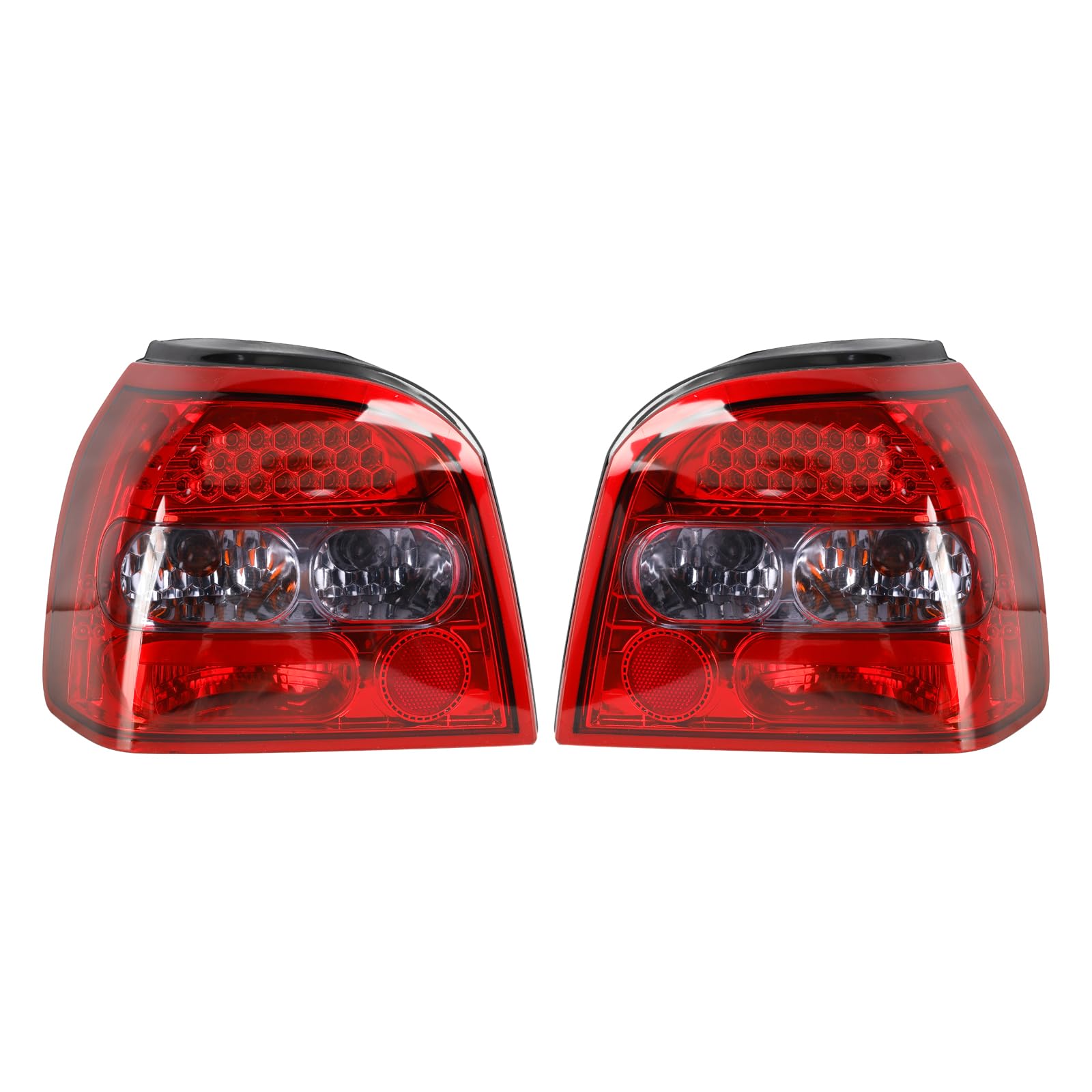 Artudatech Rückleuchten 2PCS Clear LED Rear Tail Lights Fit for Lamps Fit for VW GOLF MK3 MK 3 III 1992-1997 von Artudatech