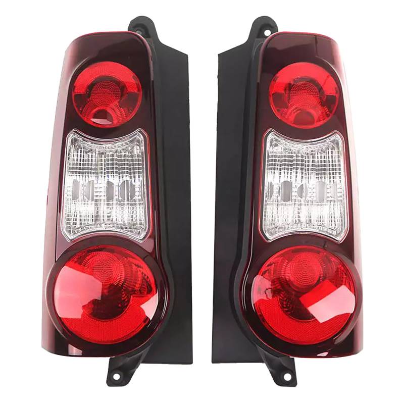 Artudatech Rückleuchten Left+Right Side Tail Light Lens Housing Fit for Peugeot Partner 2012-2019 von Artudatech