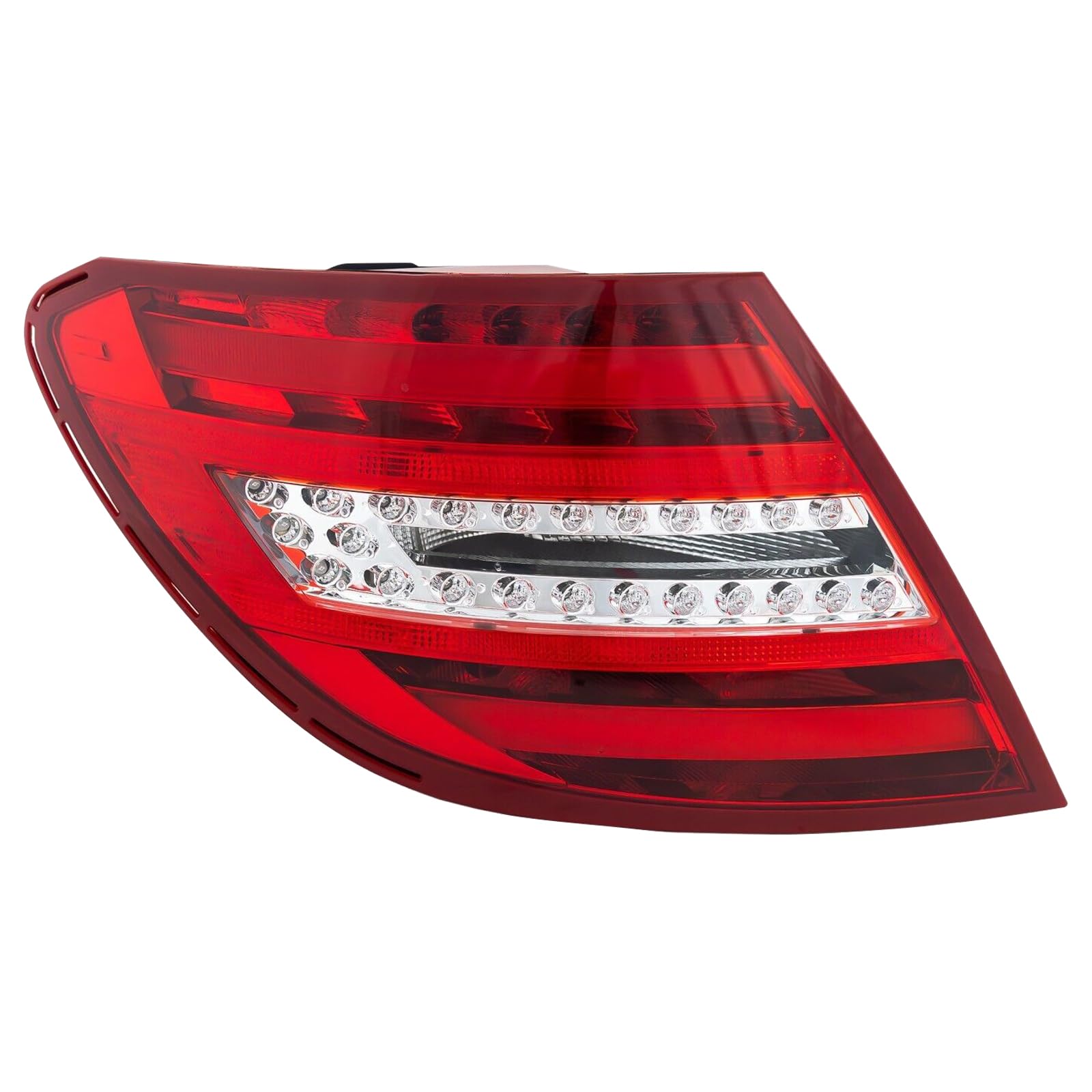 Artudatech Rückleuchten Left Tail Light Rear Fit for Lamp Fit for Mercedes Fit for Benz W204 C250 C300 C350 C63 2011-2014 von Artudatech