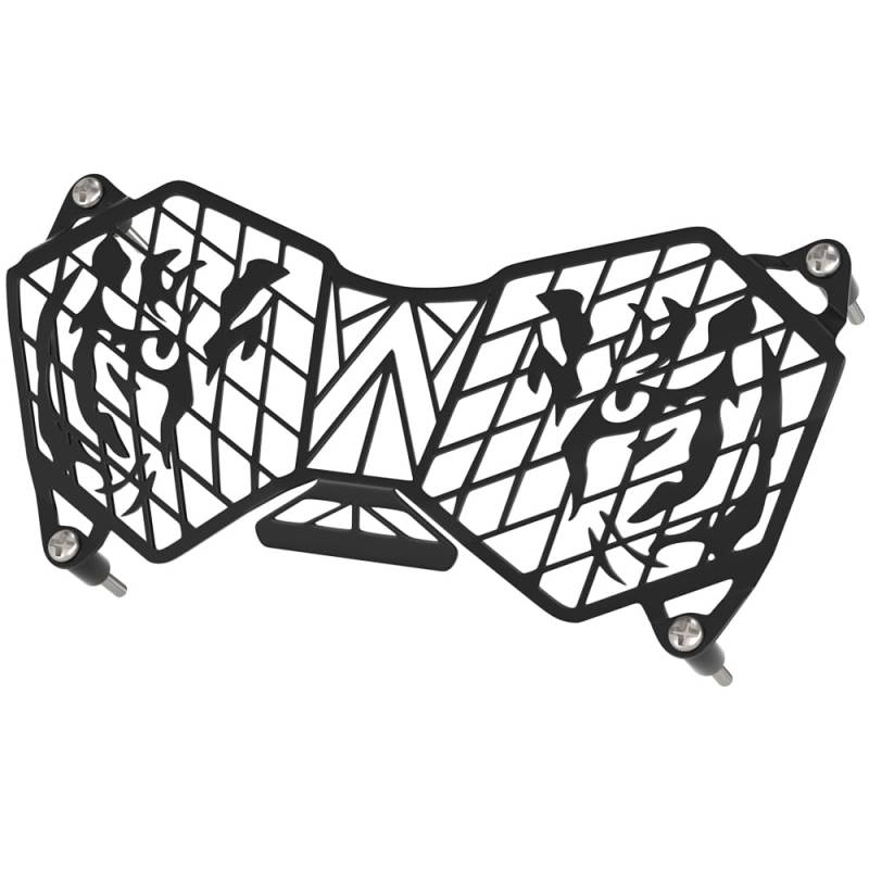 Artudatech Scheinwerferschutz Grill Motorbike Headlight Guard Grille Protector für Triumph Tiger 800 1200-2010-2017 Edelstahl von Artudatech