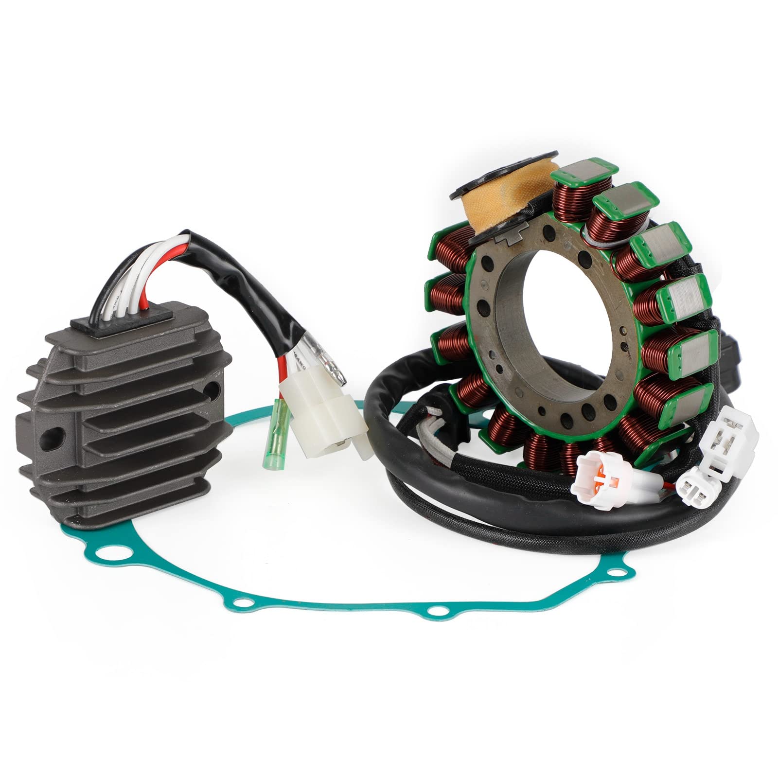 Artudatech Stator, Regler & Dichtung für Ya-ma-ha YFM 350 Big Bear 2WD 4WD, Warrior 1996-2001 von Artudatech