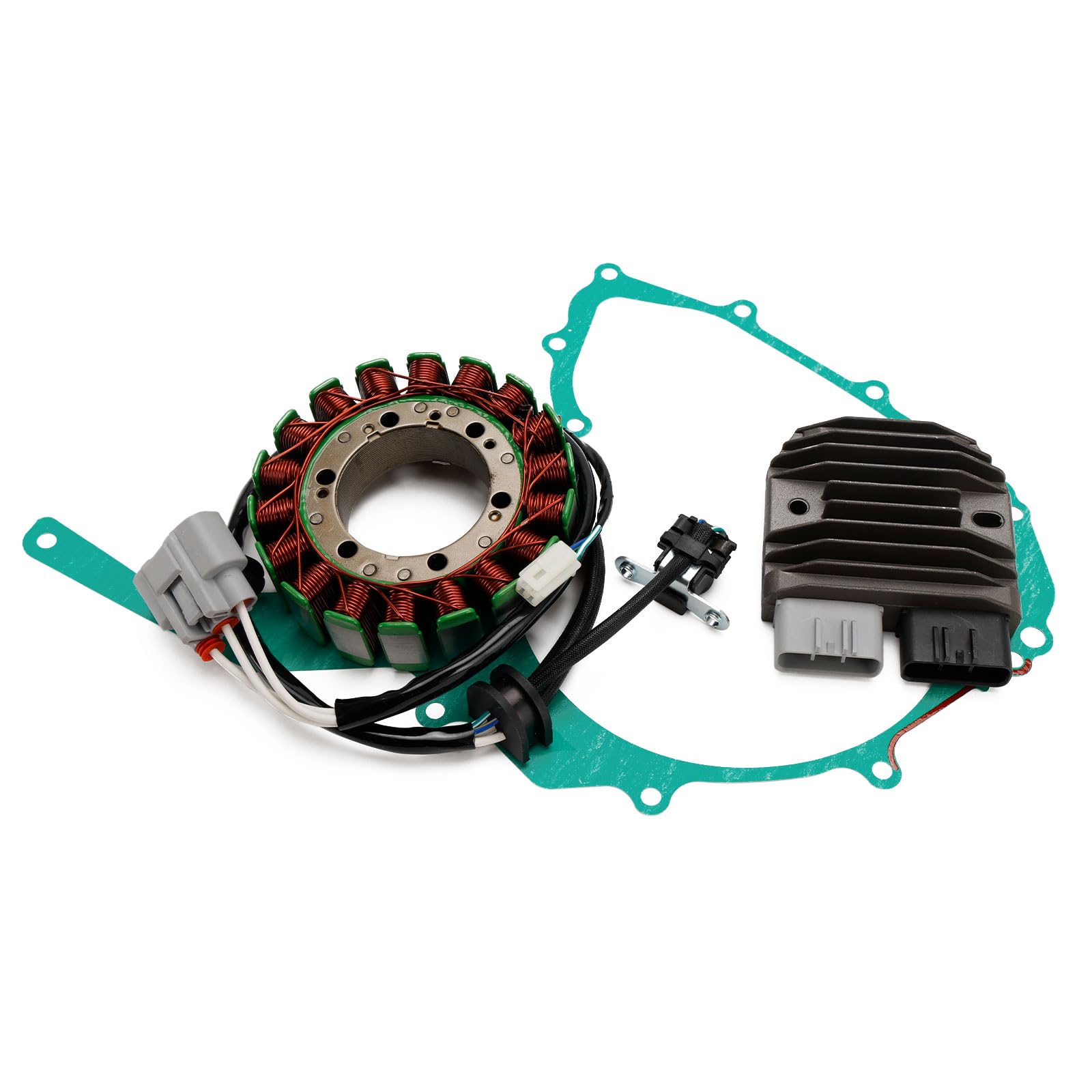 Artudatech Stator Regler Gleichrichter & Zündkerzenstecker Fit for Yamaha TDM 900 TDM900 ABS 2002-2010 von Artudatech