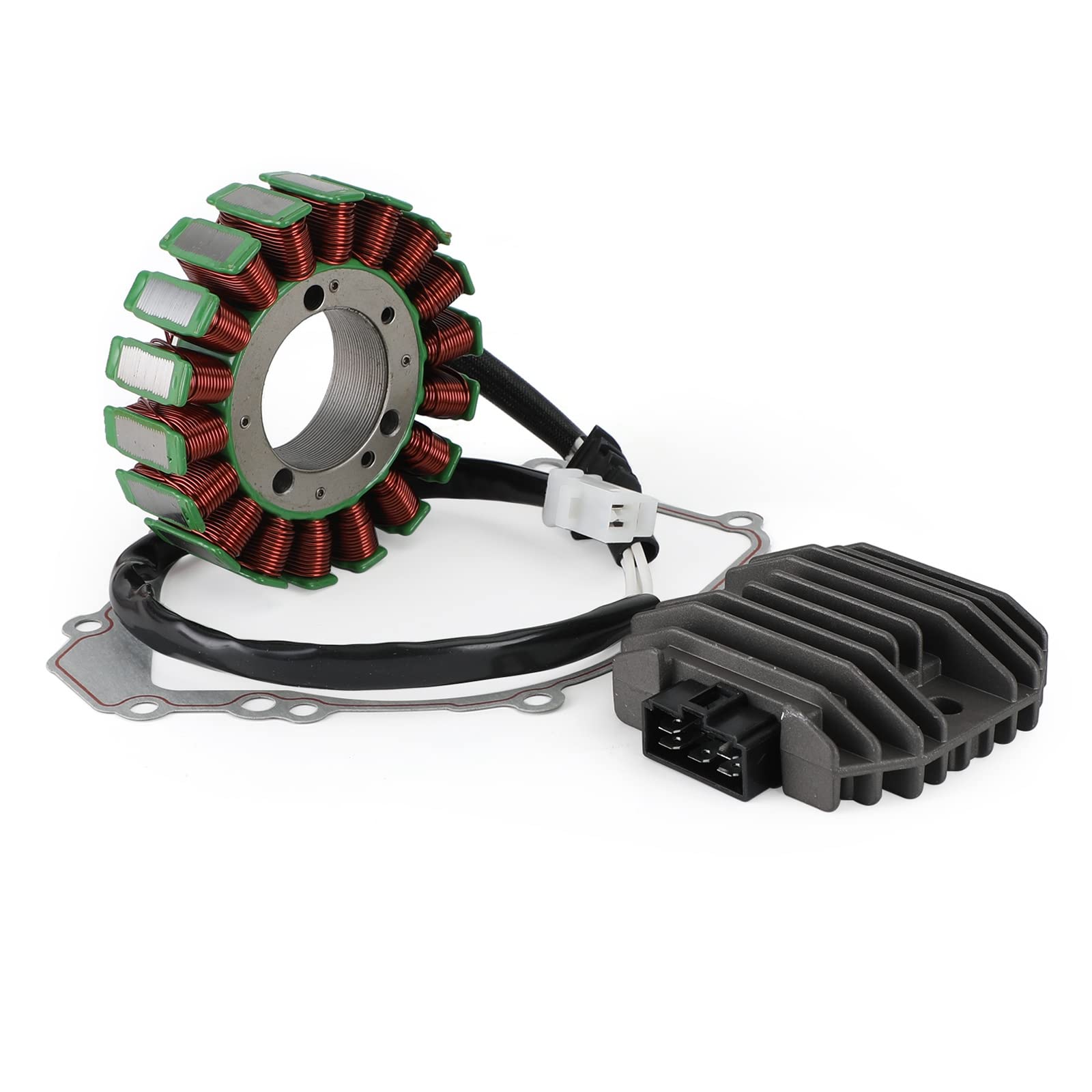 Artudatech Stator mit Regler und Dichtung Set OEM:4XV-81410-00/01 für Ya-ma-ha YZF-R1 R1 RN01 RN04 1998-2001 von Artudatech