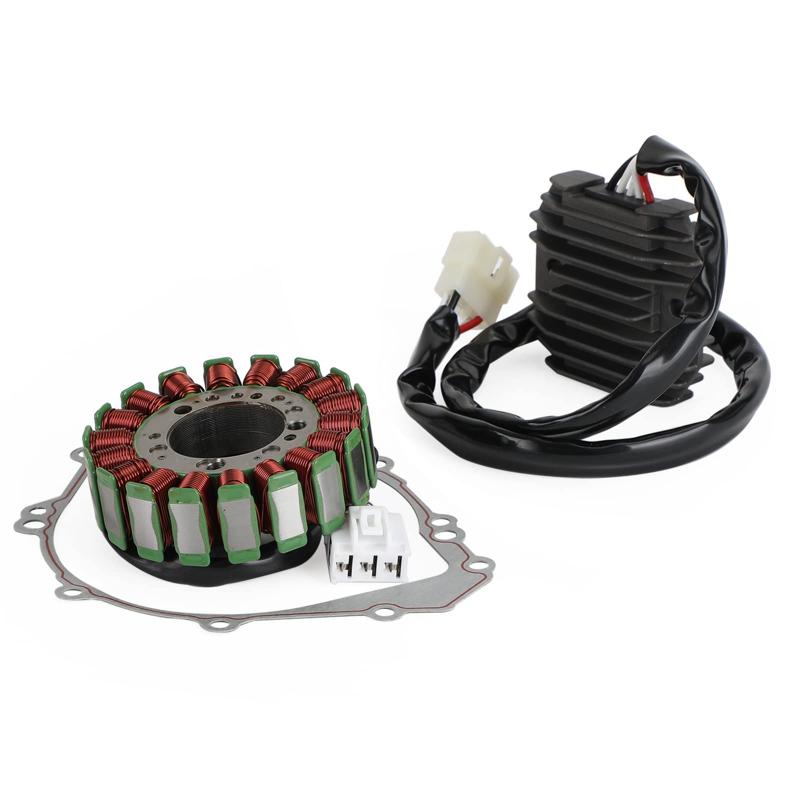 Artudatech Stator mit Regler und Dichtung Set OEM:5LV-81410-00 für Ya-ma-ha FZS 1000 Fazer RN06 RN14 2001-2005 von Artudatech