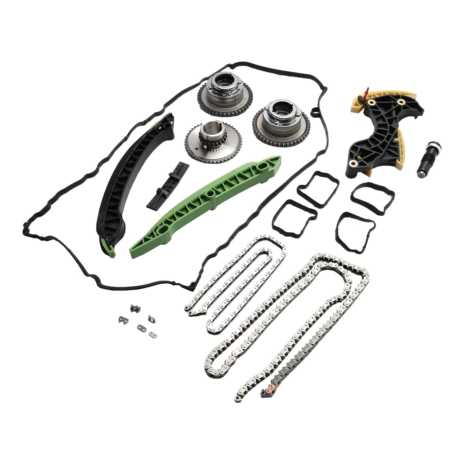 Artudatech Steuerkettensatz Timing Chain Kit with Tensioner & Camshaft Gears Fit for Mercedes W204 W212 C250 E250 von Artudatech