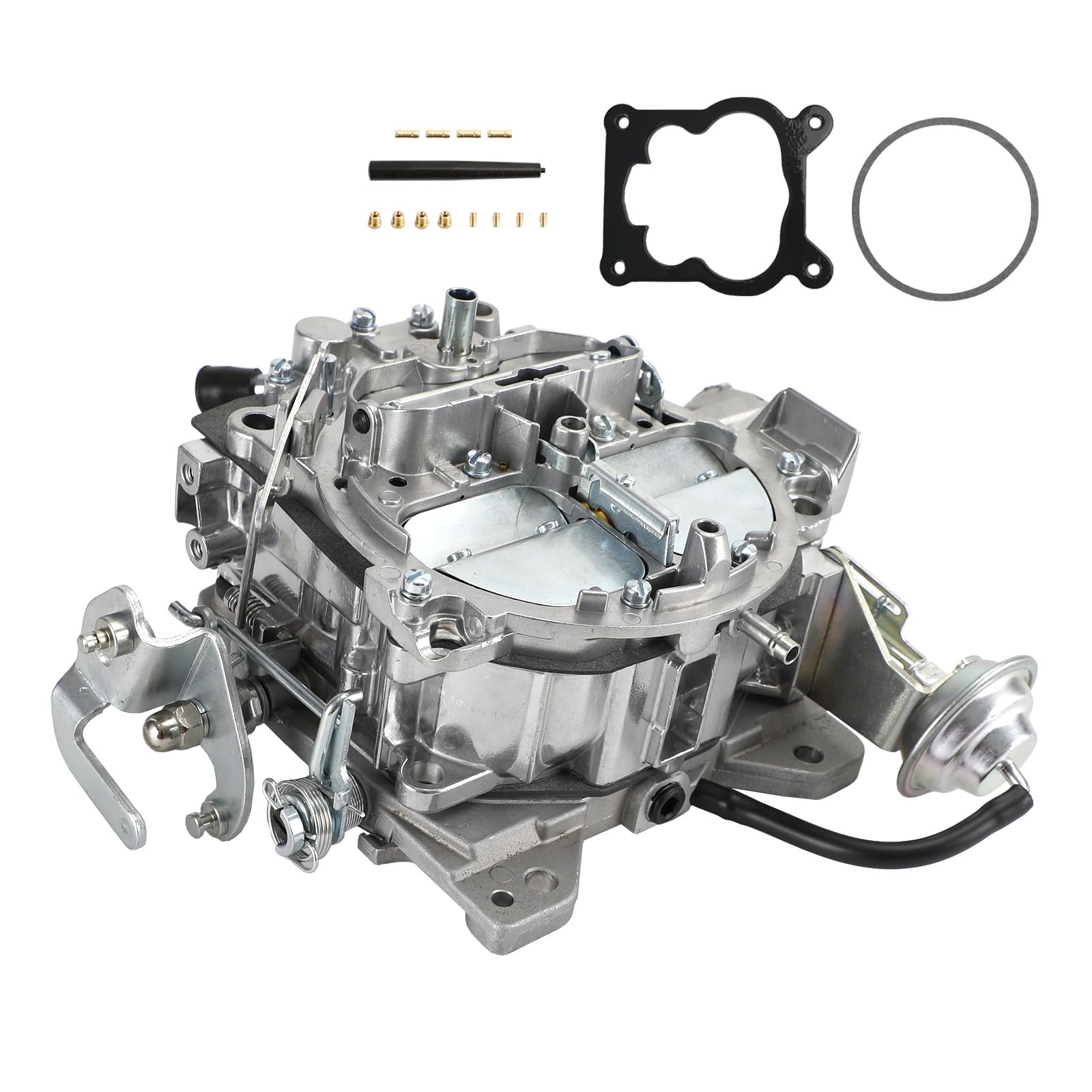 Artudatech Vergaser 1904R 17066422 17066425 17066432 Quadrajet 4 BBL Carburetor For 305-350 Engines 650 CFM Electric Choke Ersatz für CHEVY Cars & Truck 1982-1985 von Artudatech