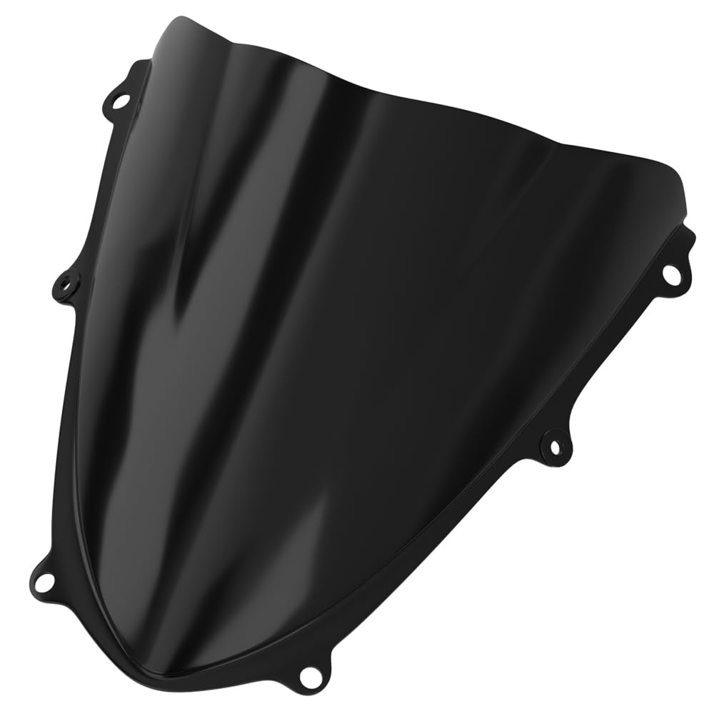 Artudatech WIN-S306-Black-UKAR Motorrad Windschutzscheiben Windschutz Windabweiser Windschild Doppelblase Luftstrom des Motorrad für Suzuki GSXR 1000 2009-2016 K9 von Artudatech