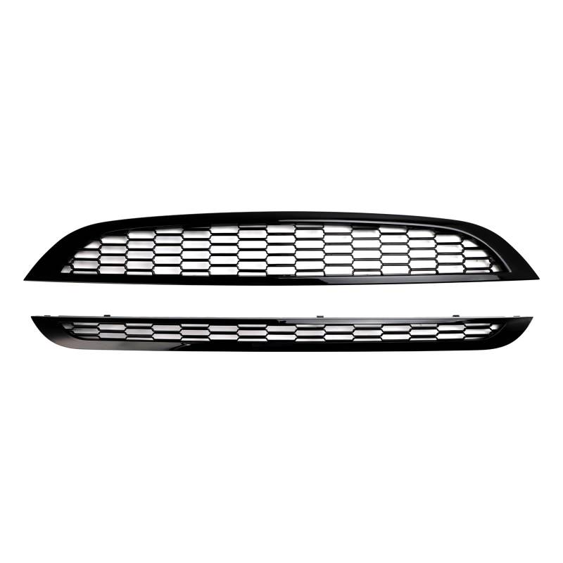 Artudatech Wabengittergrillgrill Auto Front Bumber Grille für Mini Cooper R50 R52 R53 2002-2006 Front Stoßstangengitter von Artudatech