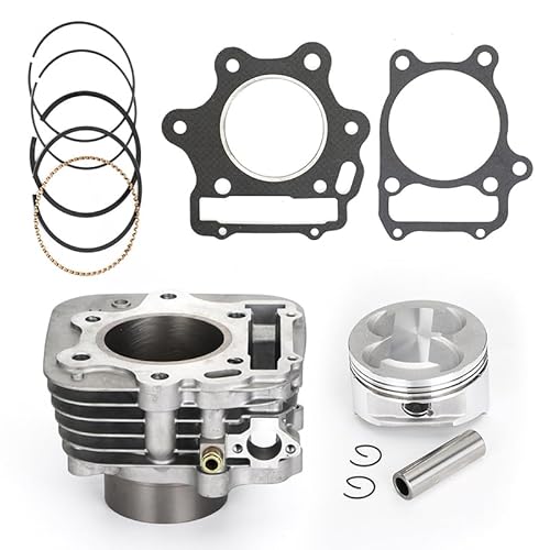 Artudatech Zylinder Kolben Kit Zylinderkit 330cc Big Bore Cylinder Piston Gasket Top End Kit - 80mm Fit for Honda Spotrax TRX300EX 1993-2008 von Artudatech