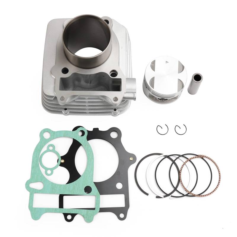 Artudatech Zylinder Kolben Kit Zylinderkit 72mm Cylinder Piston Gasket Top End Rebuild Kit Fit for Suzuki GN250 DR250 S Marauder 250 TU 250 X von Artudatech