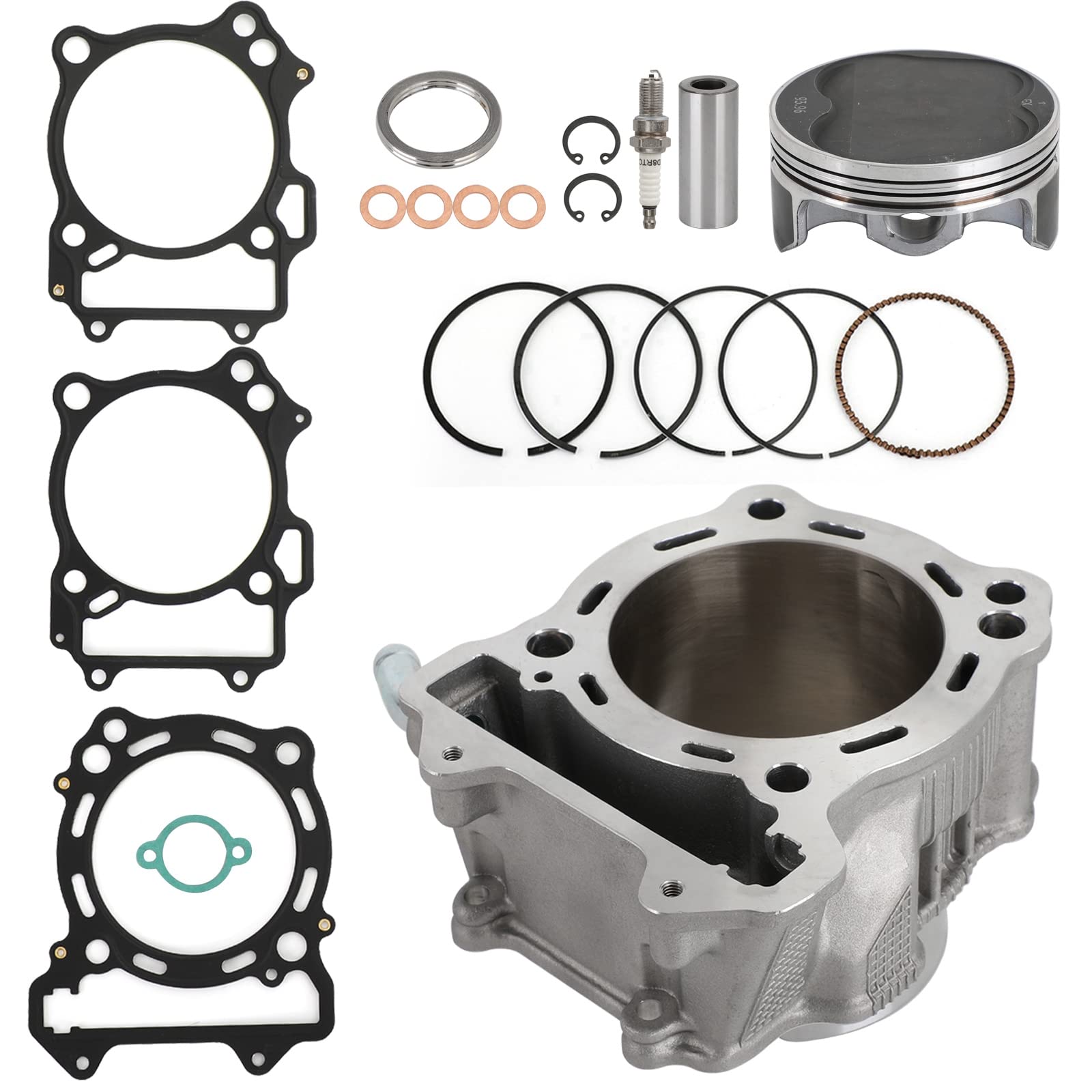 Artudatech Zylinder Kolben Kit Zylinderkit 94mm Big Bore Cylinder Piston Rebuild Kit 434cc Fit for Suzuki LTZ LT-Z 400 2003-2014 DRZ DR-Z400 2000-2021 von Artudatech