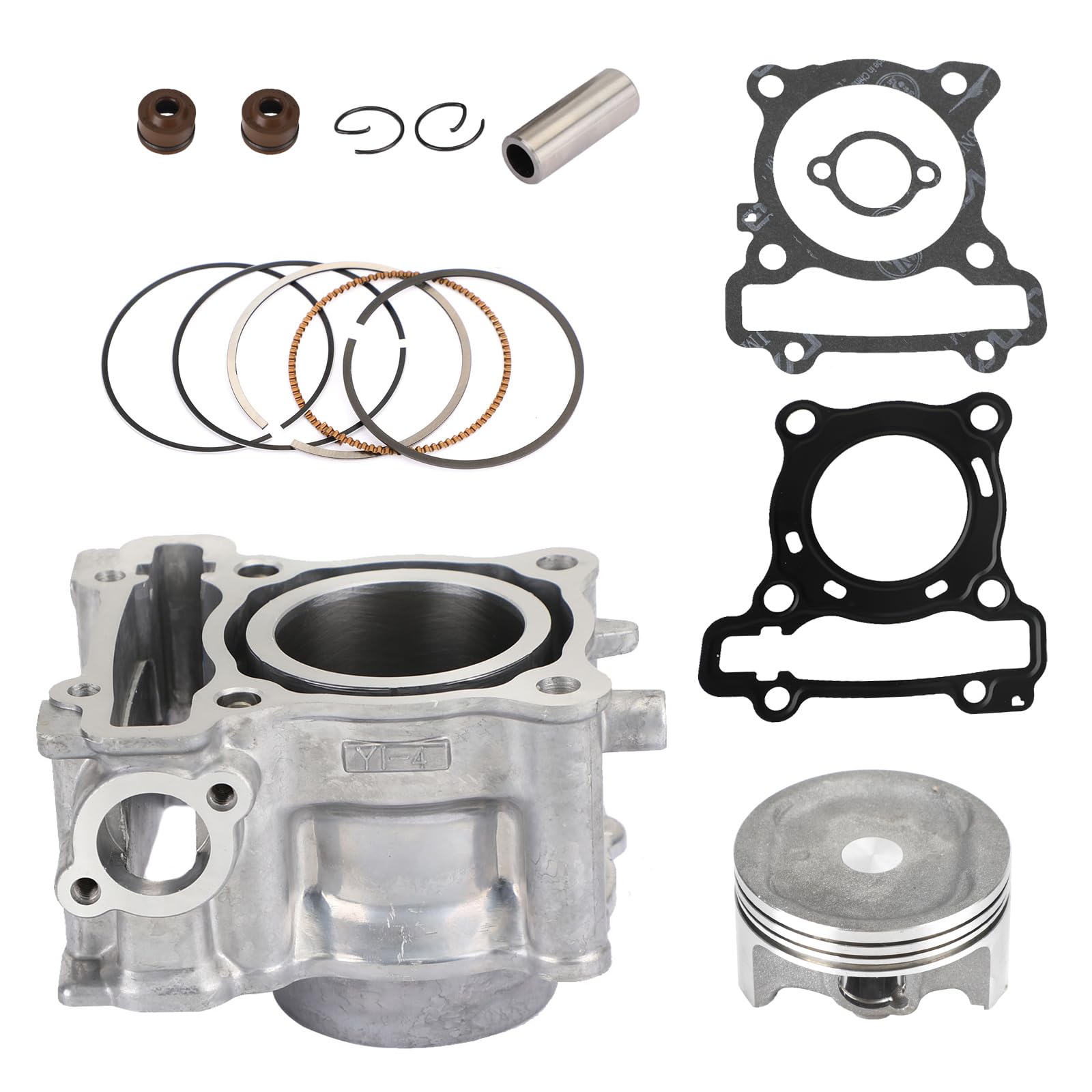 Artudatech Zylinder Kolben Kit Zylinderkit Cylinder Piston Gasket Rebuild Kit Fit for Yamaha N Max N-Max 155 Aerox 155 R15 V3 VVA MT-15 WR155 XR155 von Artudatech