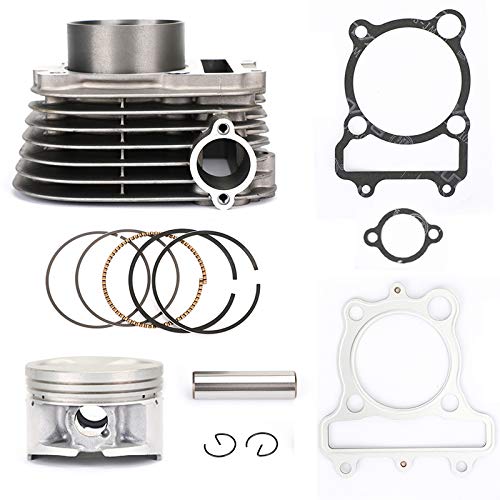 Artudatech Zylinder Kolben Kit Zylinderkit Cylinder Piston Rings Gaskets Kit 71mm Fit for Yamaha Bear Tracker, Timberwolf, 250, Tri-Moto, Moto 4, 225 von Artudatech