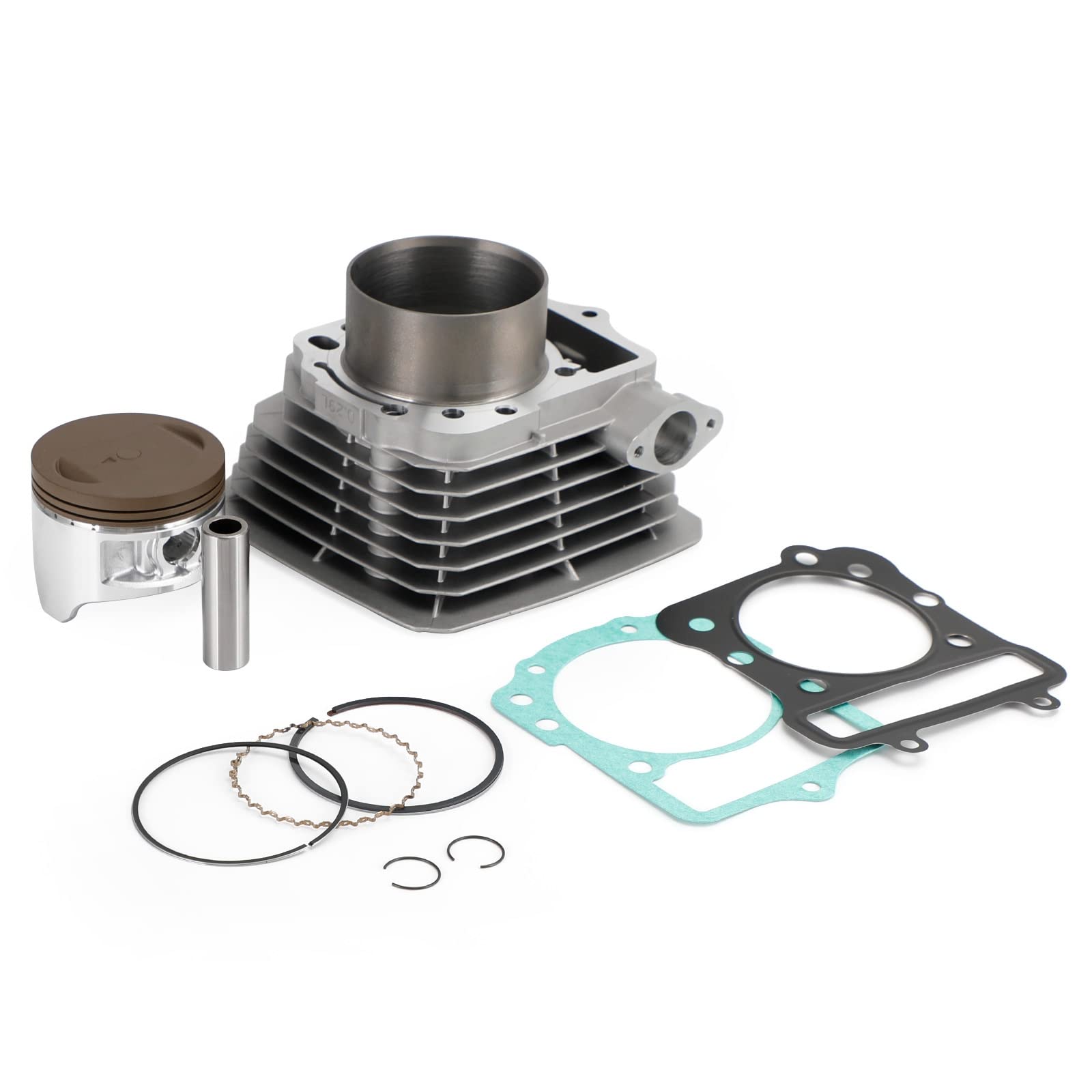 Artudatech Zylinder Kolben Kit Zylinderkit Engine Cylinder Barrel Jug Piston Gasket Top End Rebuild Kit Fit for Kawasaki Bayou 300 Lakota Prairie 300 1988-2004 von Artudatech