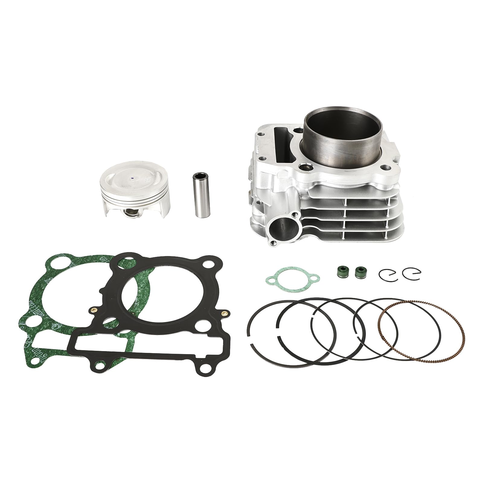 Artudatech Zylinder Kolben Kit Zylinderkit Engine Cylinder Barrel Jug Piston Gasket Top End Rebuild Kit Fit for Yamaha YFM 250 Raptor 250 YFM250R 2008-2013 von Artudatech