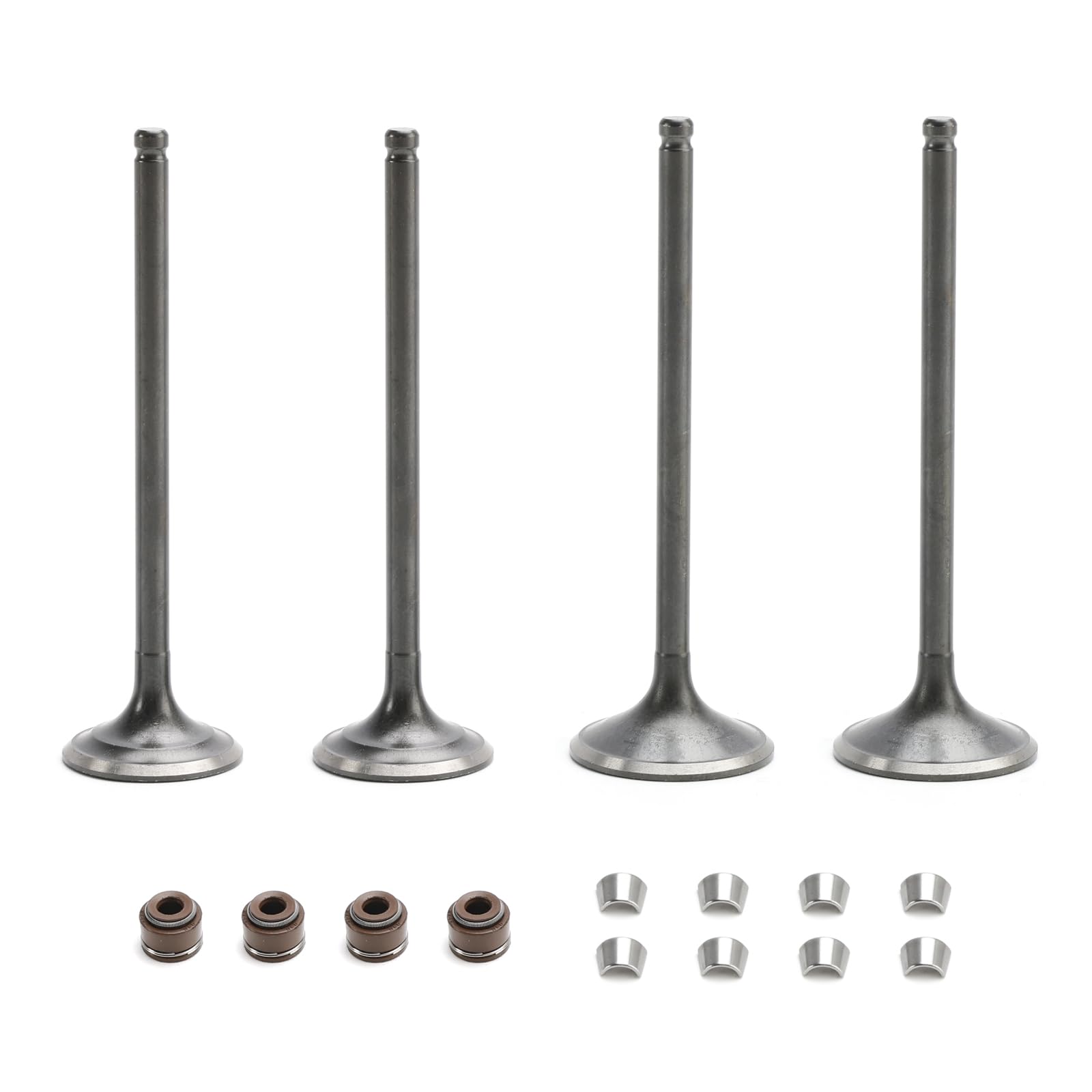 Artudatech Zylinder Kolben Kit Zylinderkit Head Intake & Exhaust Valves Seals Cotters Fit for Honda TRX400EX TRX400X 1999-2014 von Artudatech