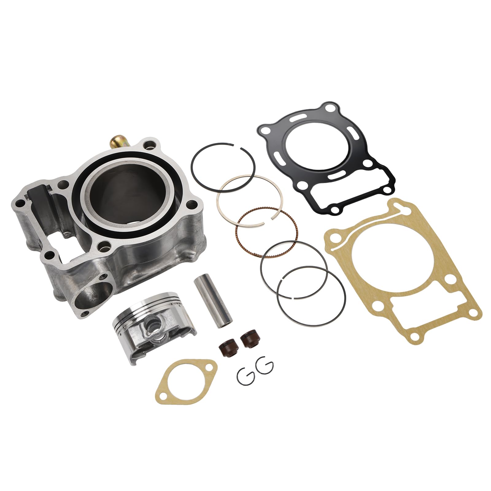 Artudatech Zylinder Kolben Motorrad Dichtung Reparatursatz für Honda CBR R 125 Sonic 125 4T 58mm Cylinder Piston von Artudatech