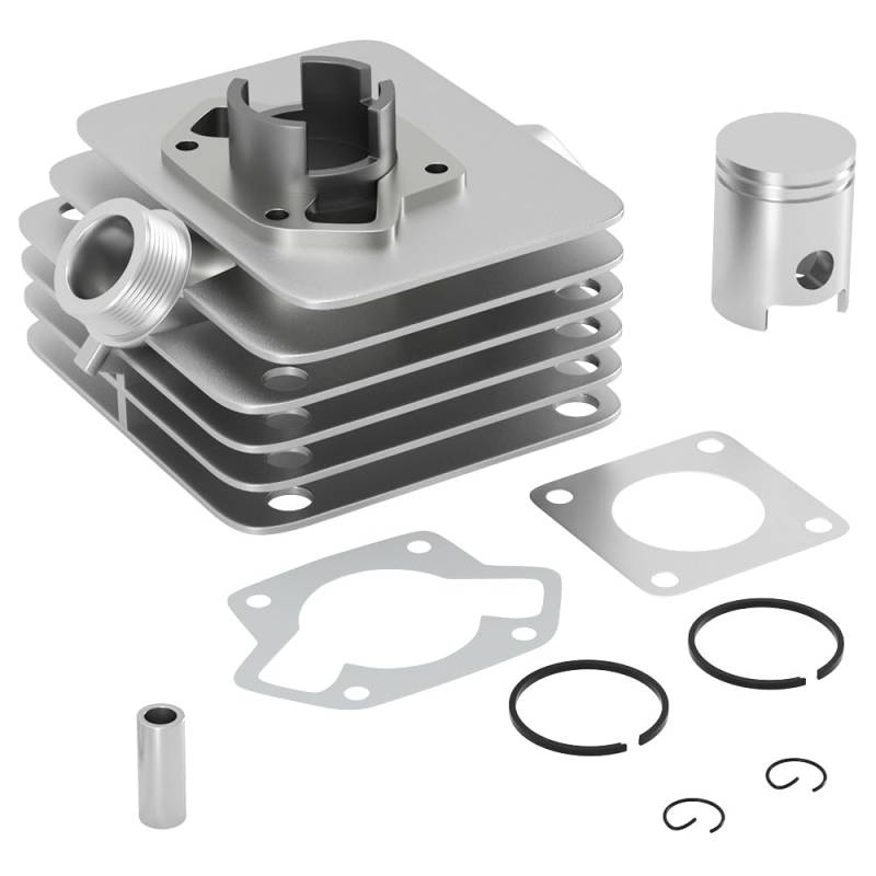 Artudatech Zylinderkolbenring 50cc 38mm Cylinder Piston Gasket Kit Fit for Simson S51 KR51/2 Schwalbe SR50 S53 von Artudatech