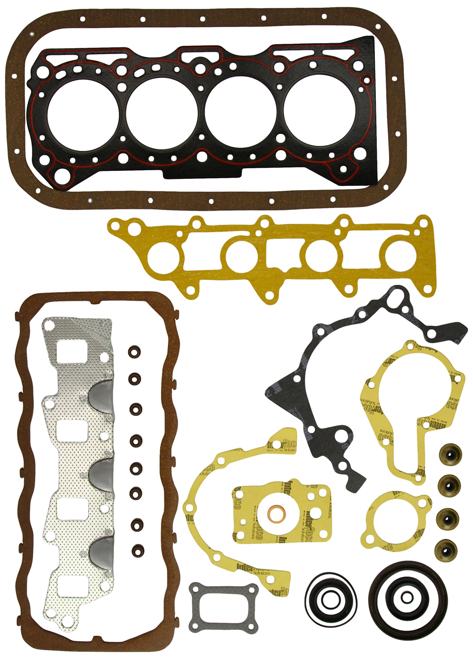 Ashika 49-08-814 Dichtungsvollsatz, Motor von Ashika