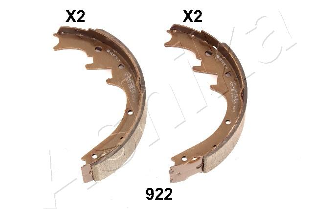 Bremsbackensatz Hinterachse Ashika 55-09-922 von Ashika