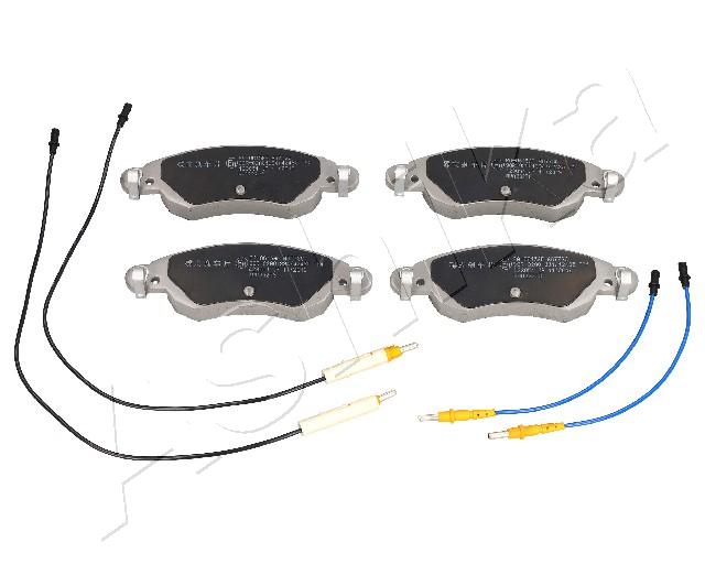 Bremsbelagsatz, Scheibenbremse Vorderachse Ashika 50-00-0615 von Ashika