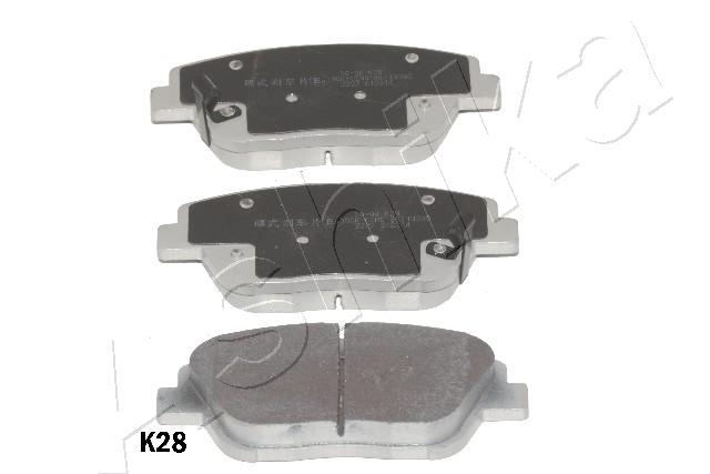 Bremsbelagsatz, Scheibenbremse Vorderachse Ashika 50-0K-K28 von Ashika