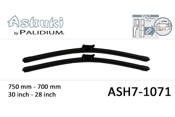 Wischblatt vorne Ashuki ASH7-1071 von Ashuki