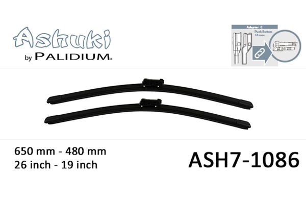 Wischblatt vorne Ashuki ASH7-1086 von Ashuki